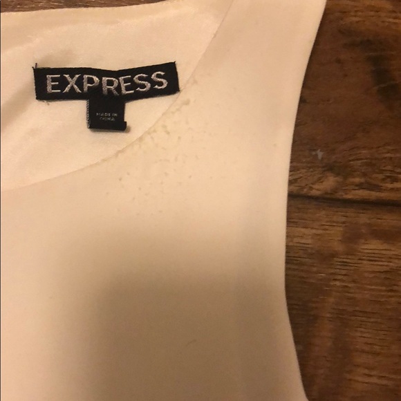 Express peplum tank top. Size S - Picture 3 of 4